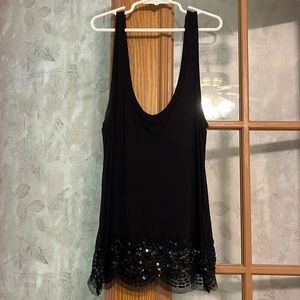 American Eagle Sequin Tank Top